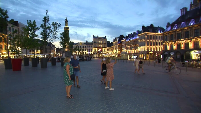 Une nuit à Lille en pleine canicule