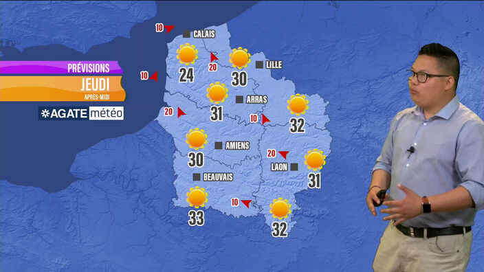 Météo des Hauts-de-France du 6 août 2020