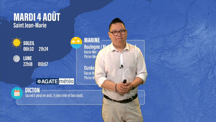 Météo des Hauts-de-France du 4 août 2020 