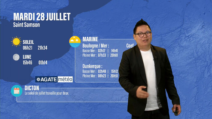 Météo des Hauts-de-France du 28 juillet 2020 