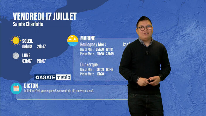 Météo des Hauts-de-France du 17 juillet 2020 