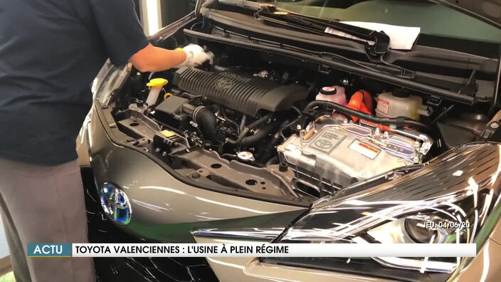 Valenciennes : l'usine Toyota tourne à plein régime