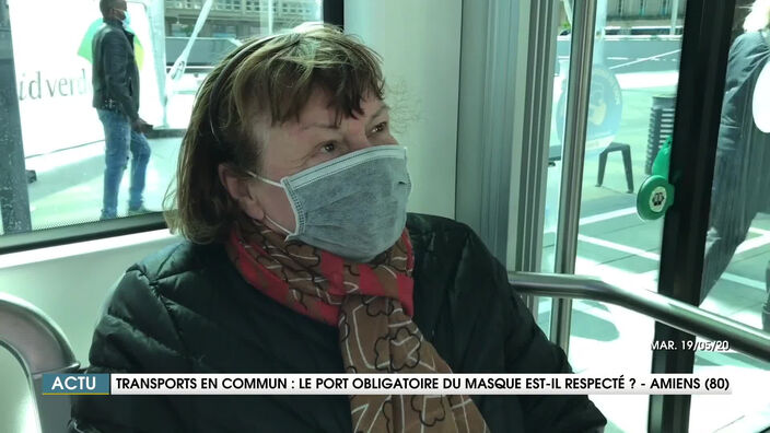 Transports en commun : Le port obligatoire du masque est-il respecté ?