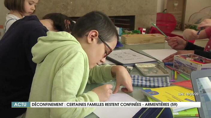 Déconfinement : Certaines familles restent confinées à Armentières