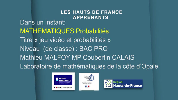 Bac Pro | Mathématiques Probabilités | Jeu vidéo et probabilités