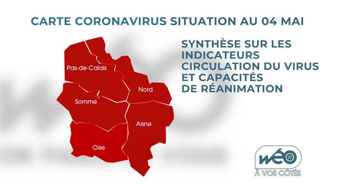 Coronavirus : la carte de la situation sanitaire