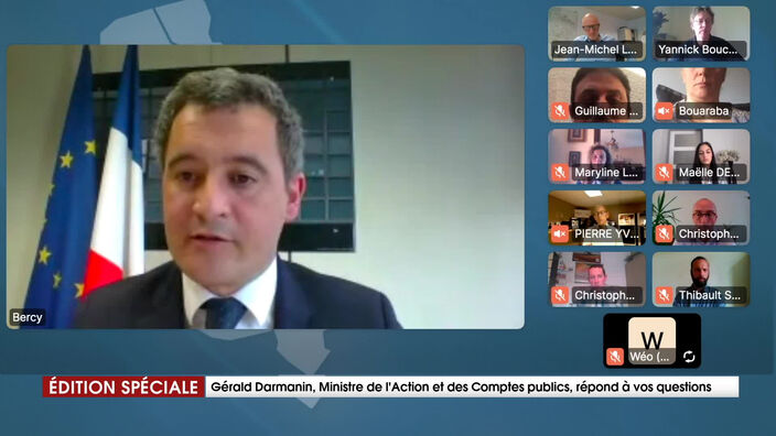 "On dit aux entreprises : payez vos fournisseurs", Gérald Darmanin, ministre de l'Action et des Comptes publics