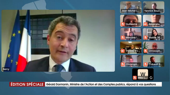 Donner des congés ou des RTT pour la solidarité, pourquoi pas !, Gérald Darmanin, ministre de l'Action et des Comptes publics