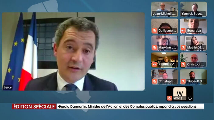 "On n'est pas à la fin de cette crise, ce n'est pas demain le déconfinement", Gérald Darmanin, ministre de l'Action et des Comptes publics