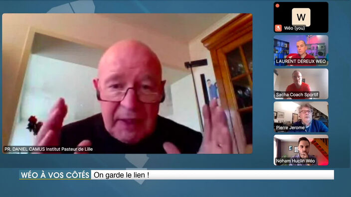 Wéo à vos côtés avec le professeur Daniel Camus, de l'Institut Pasteur de Lille