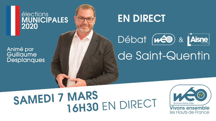Municipales 2020 : Le débat de Saint-Quentin