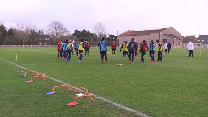 Football : l'équipe de France féminin est à Calais !