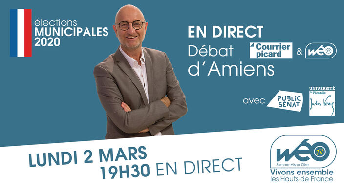Municipales 2020 : Le débat d'Amiens
