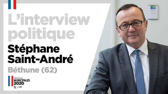 Municipales 2020 : Stéphane Saint-André, tête de liste « Béthune, décidons notre avenir »