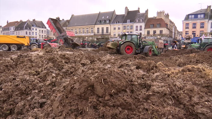 Saint-Omer : mobilisation des agriculteurs contre les ZNT