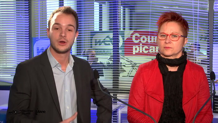 Municipales 2020 : Angelo Tonolli et Isabelle Arcival de la liste "Abbeville demain, Abbeville Debout"