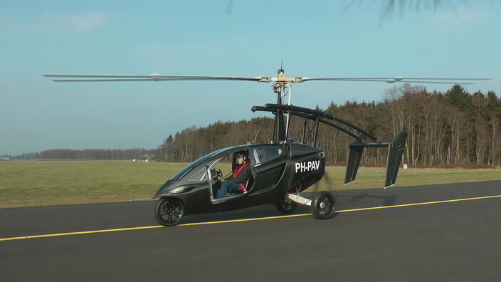 Des voitures volantes aux Pays-Bas !
