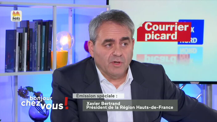 Xavier Bertrand :  « C’est un scandale que la SNCF annule le dispositif d’accompagnement des enfants pendant la grève"