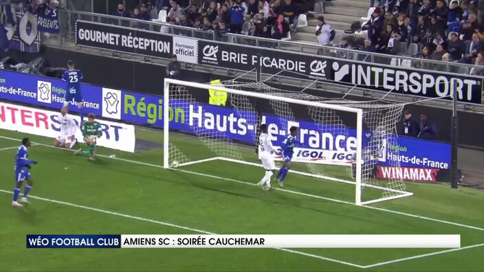 Amiens SC : Soirée cauchemar