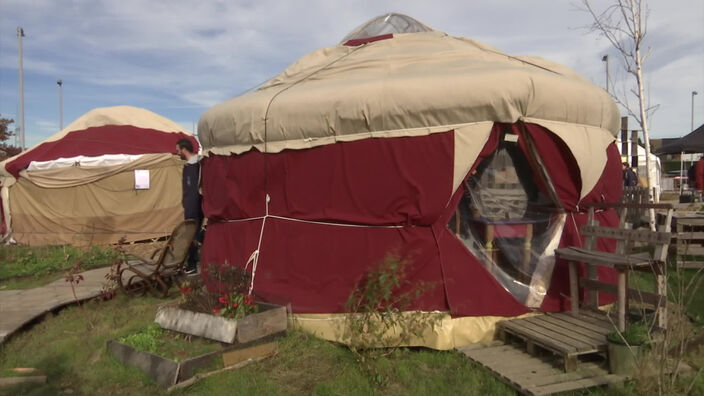 Le festival de l’habitat léger de La Louvière attirent les curieux