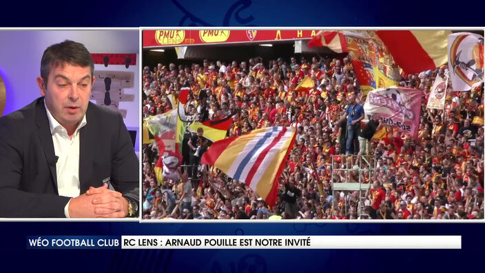 Arnaud Pouille, directeur général du RC Lens est notre invité