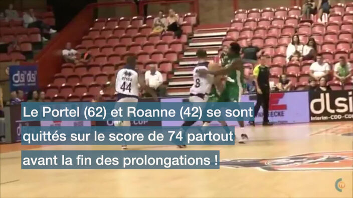 Moment insolite de basket entre Le Portel et Roanne
