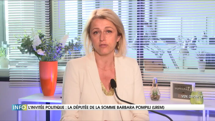 L’invitée politique : la députée LREM de la Somme Barbara Pompili