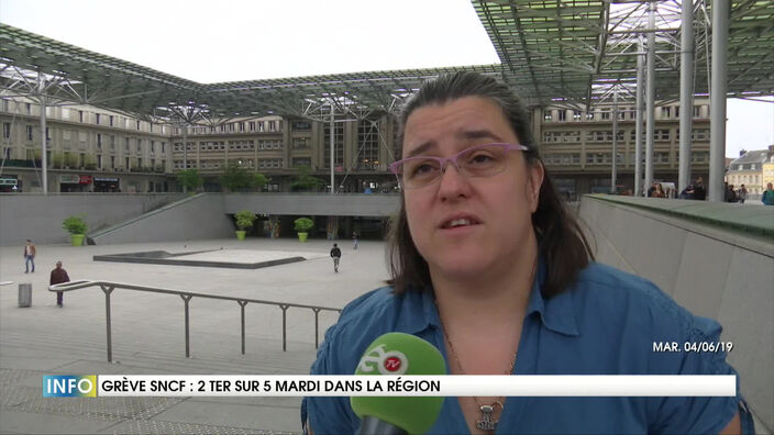 Grève SNCF : 2 TER sur 5 ce mardi dans la région