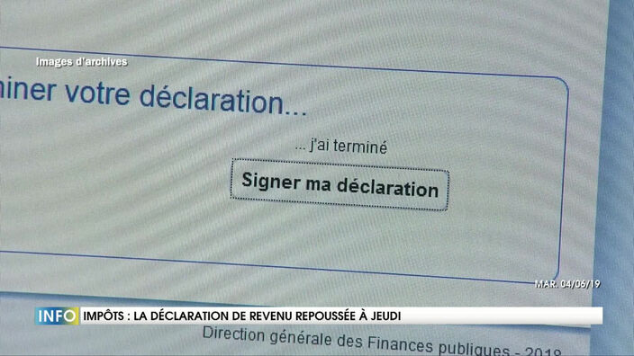 Impôts : La déclaration de revenu repoussée à jeudi