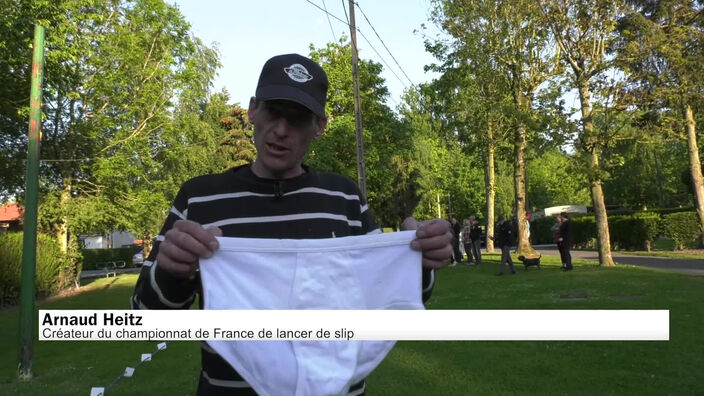 Insolite : Le championnat de France de lancer de slip !