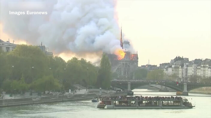 Après l'incendie, constat des dégâts et solidarité pour Notre-Dame de Paris