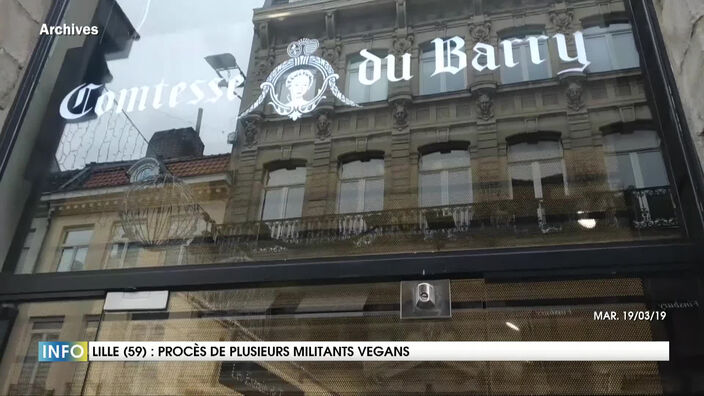Lille : Procès de plusieurs militants Vegans