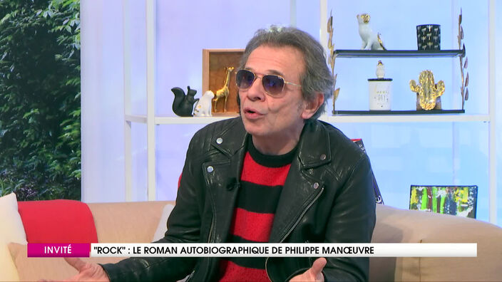 Philippe Manoeuvre et son roman Rock