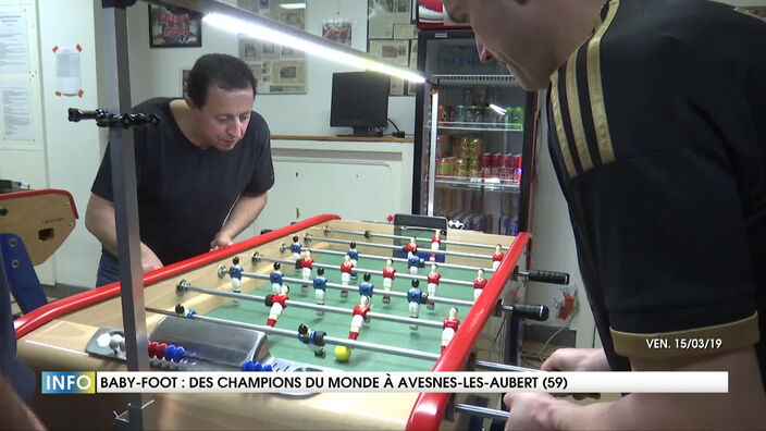 Baby-foot : Des champions du monde à Avesnes-les-Aubert ( 59 )