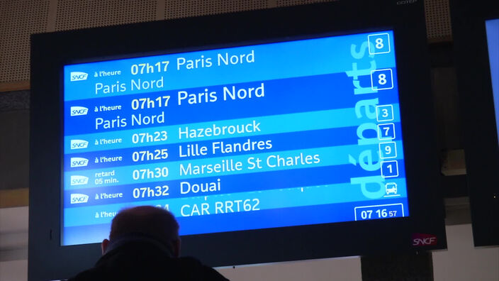 Calais / Lille - Calais / Paris : ce que prévoit la SNCF