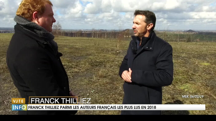 Franck Thilliez parmi les auteurs français les plus lus en 2018