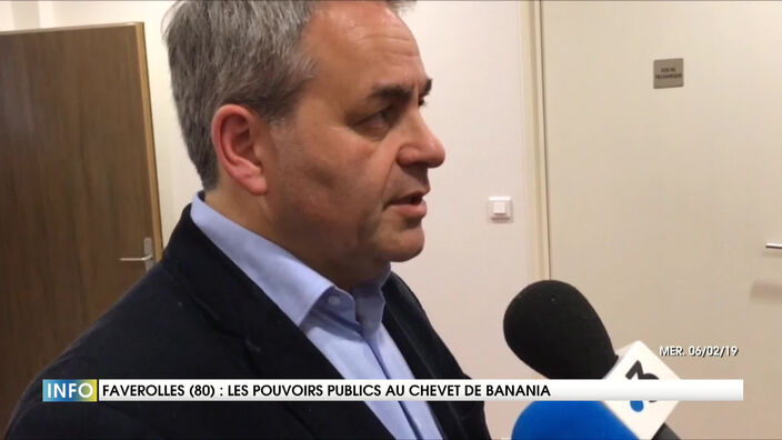 Faverolles : Les pouvoirs publics au chevet de Banania - Interview de Xavier Bertrand