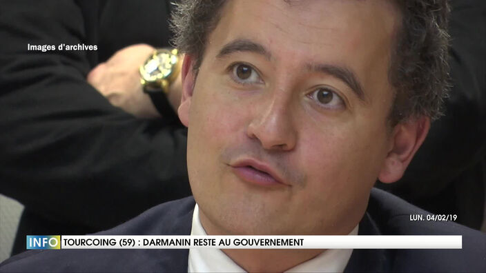 Tourcoing : Gérald Darmanin reste ministre