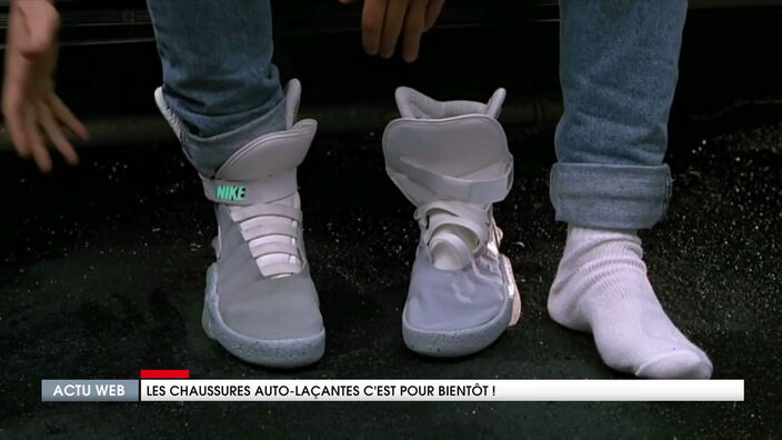 Les chaussures auto-laçantes, comme dans le film Retour vers le Futur, c'est pour bientôt avec Nike !