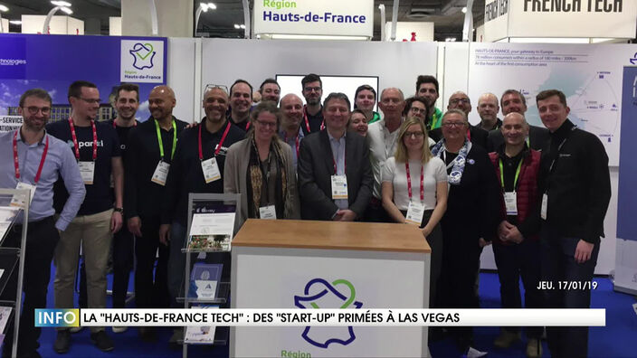 Hauts-de-France Tech : des « Start-Up » primées au CES de Las Vegas