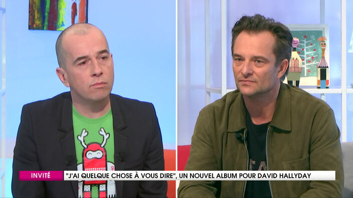 David Hallyday : "J'ai quelque chose à vous dire", un nouvel album puissant.