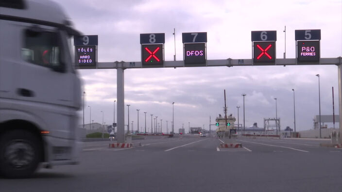 Le port de Calais prêt pour le Brexit