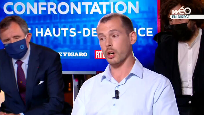 Débat des régionales en Hauts-de-France : la conclusion de Audric Alexandre