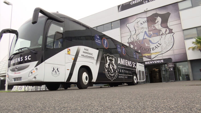 Bus de l'Amiens SC : En route pour la vaccination