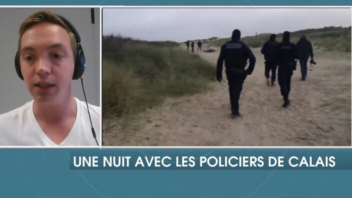 Une nuit avec les policiers de Calais
