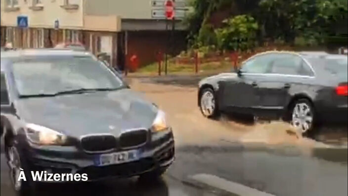 Une pluie diluvienne dans l’Audomarois 
