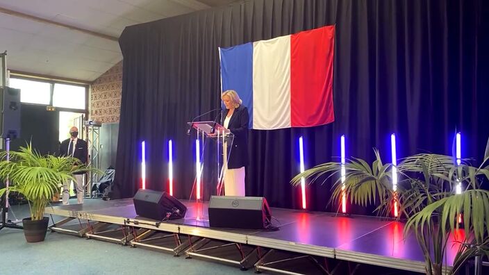 Régionales 2021 : Réaction Marine Le Pen