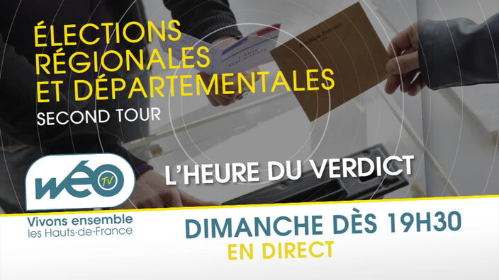 Ce dimanche sur Wéo - Soirée électorale "L'heure du verdict" 2e tour