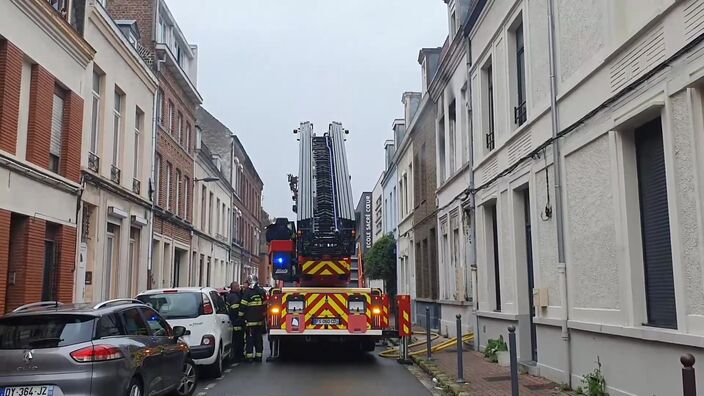Lille : trois personnes, dont un bébé, sauvées d'un feu de maison rue Condorcet
