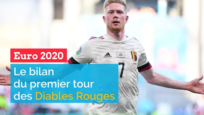 Euro 2020: le bilan du premier tour des Diables Rouges